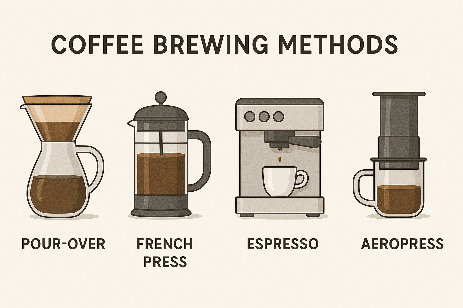 What coffee brewing method do you prefer?